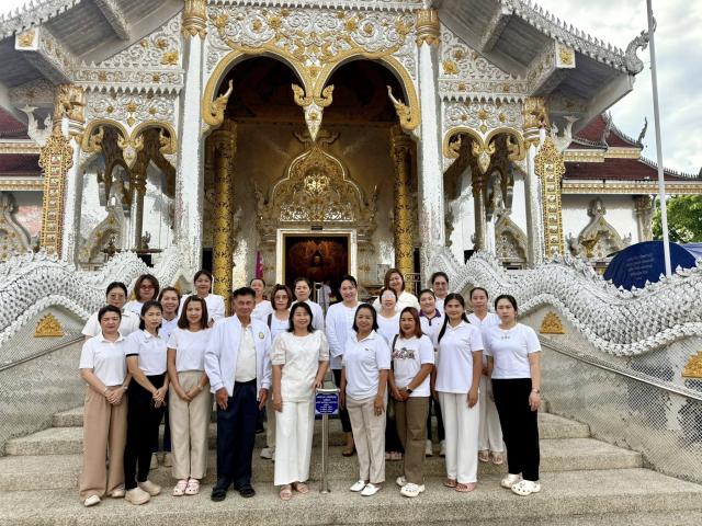 โครงการส่งเสริมคุณธรรม จริยธรรมและพัฒนาคุณภาพชีวิต“ธรรมสัญจร” ณ วัดอุดมมงคล