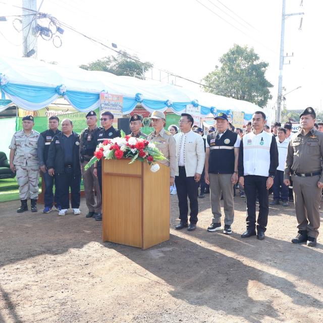 เทศบาลตำบลบ้านแม่ข่า ได้ดำเนินการจัดตั้งศูนย์ปฏิบัติการความปลอดภัยทางถนนช่วงเทศกาลปีใหม่ ประจำปี 2569 ณ บริเวณหน้าสำนักงานเทศบาลตำบลบ้านแม่ข่า